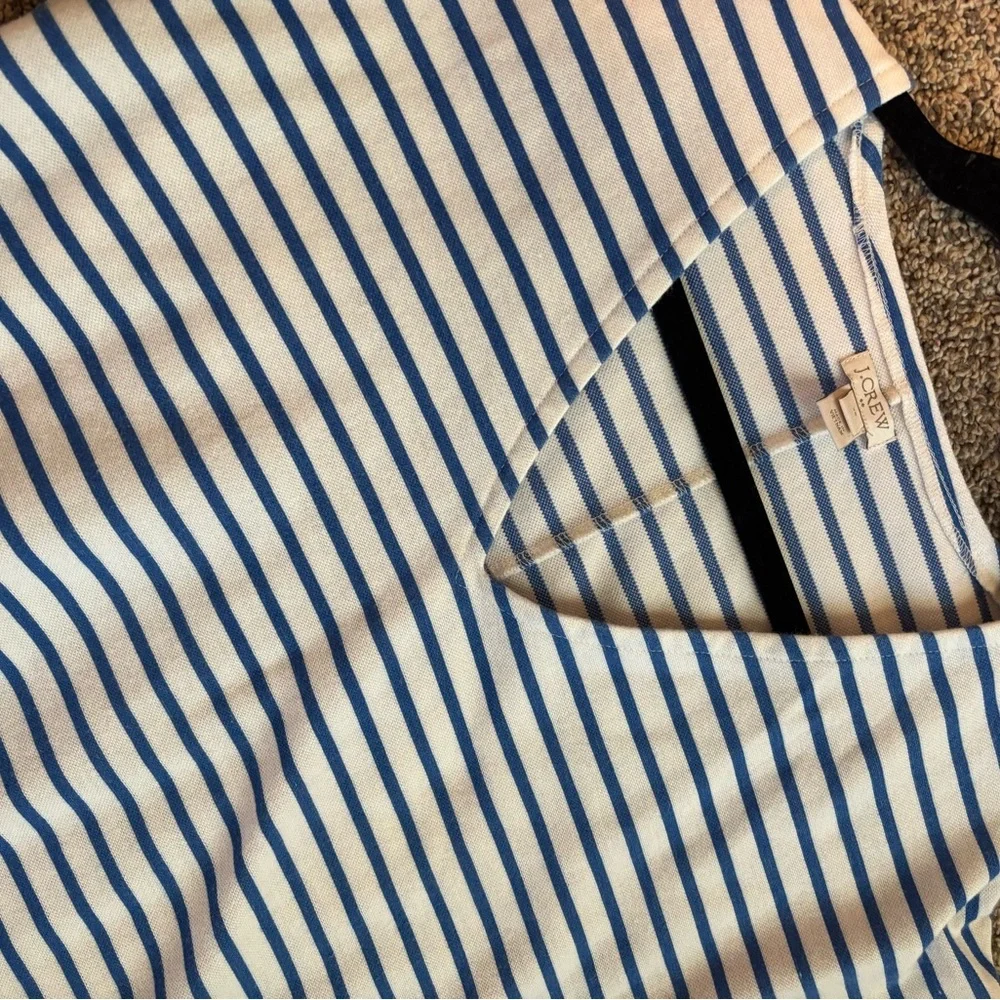J. Crew Striped Mini Dress, Sleeveless